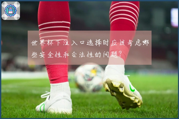 世界杯下注入口选择时应该考虑哪些安全性和合法性的问题？