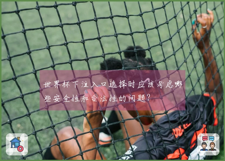 世界杯下注入口选择时应该考虑哪些安全性和合法性的问题？